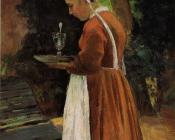 卡米耶 毕沙罗 : The Maidservant